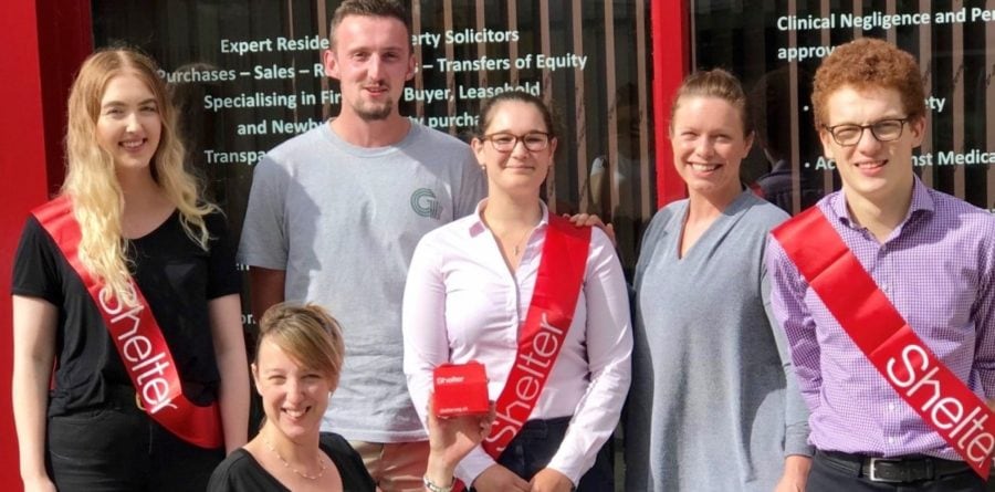 MJP Conveyancing announce support for charity ‘Shelter’