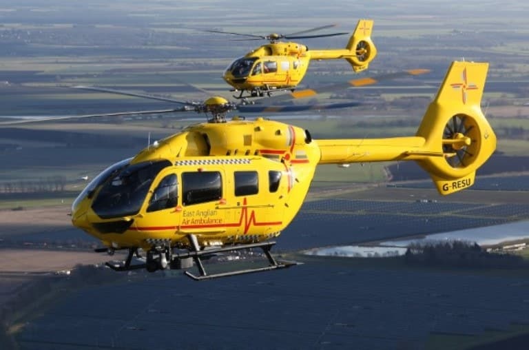 Big Night Out raises almost £2000 for East Anglian Air Ambulance