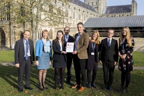 Norwich School awarded Top Marks For Enterprise by Norfolk Chamber