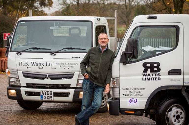 New 3.5-tonne FUSO Canters impress RB Watts