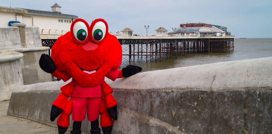Claude the Crab to star at opening of new Cromer charity shop