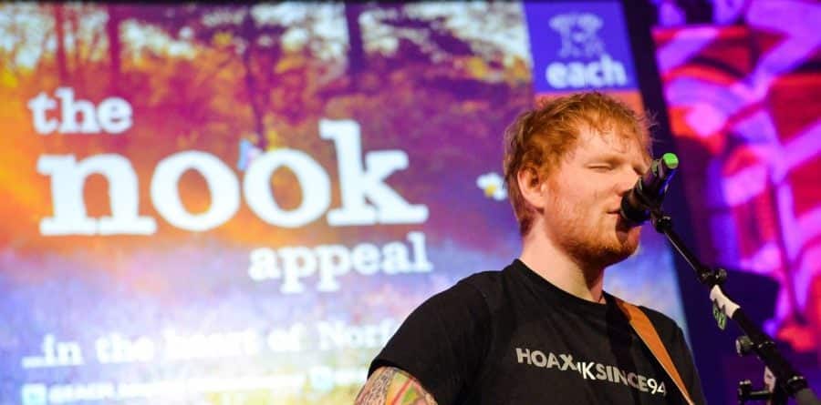 Ed Sheeran donates guitar as part of auction for children’s hospice appeal