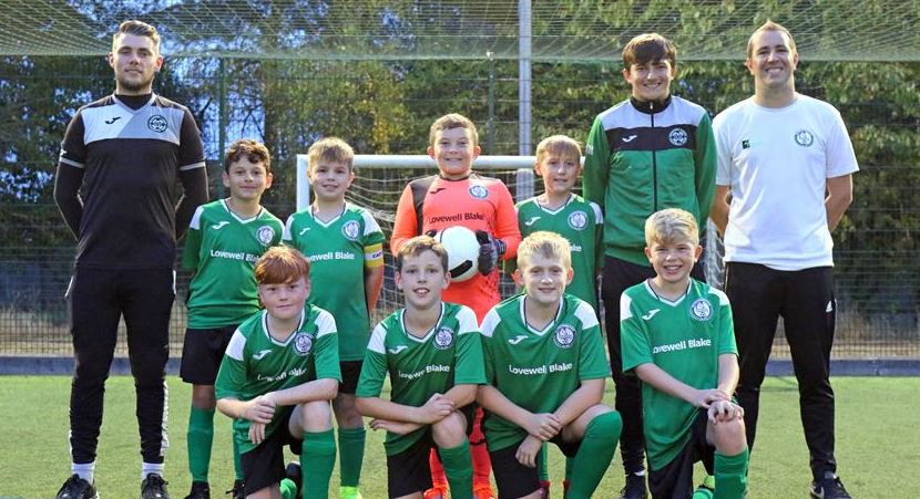 Horsford Under 11’s get new kit thanks to Lovewell Blake