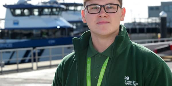 Jack Hurren, Trainee Balance Of Plant Technician Credit Warren Page & ScottishPower Renewables