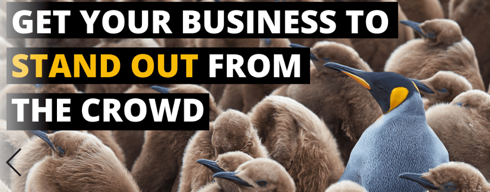 How can your business Stand out from the crowd?