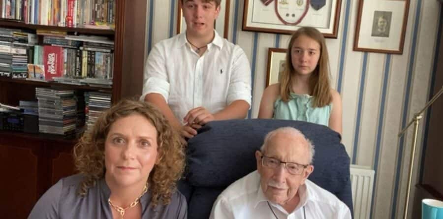 Continue to raise money in the name of Captain Sir Tom