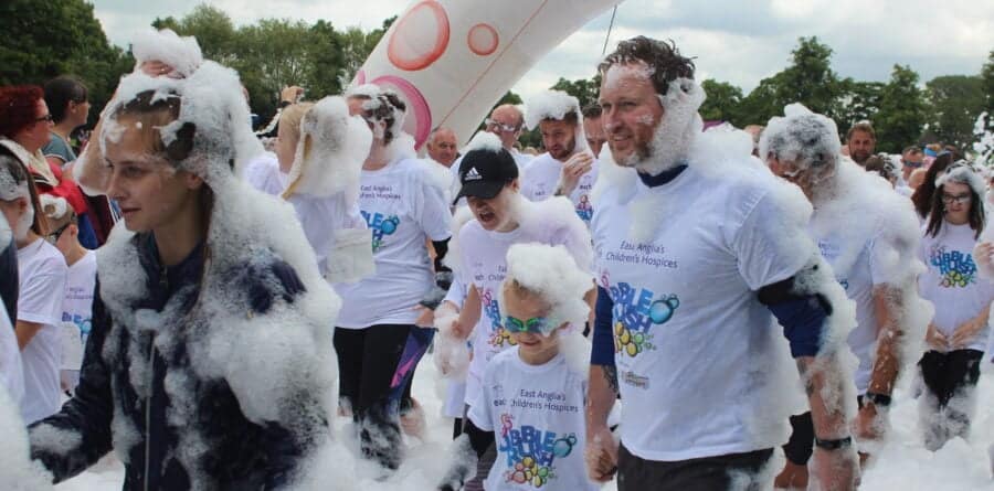 Grab your tickets for EACH’s Bubble Rush bonanza in King’s Lynn!