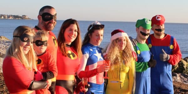 Dippers Will Be Dressing In Fancy Dress For The St Elizabeth Hospice Easter Day Dip 2022 CREDIT St Elizabeth Hospice