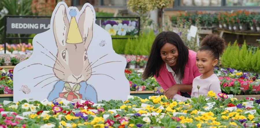 Grow with Peter Rabbit™ at Dobbies’ Kings Lynn store